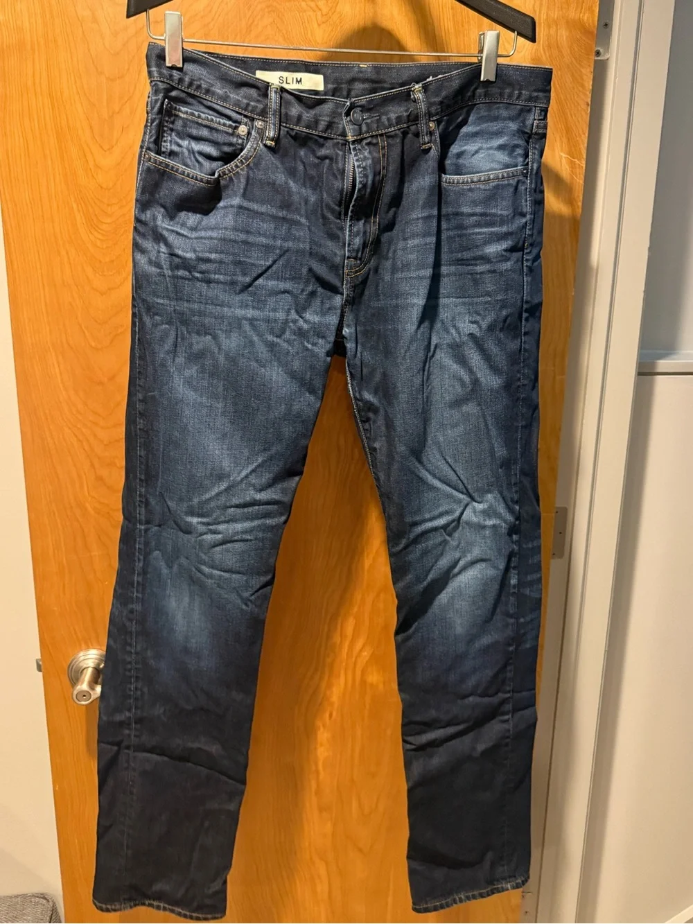 GAP 1969 Slim Men’s Jeans in Dark Blue Denim